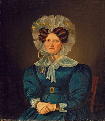 Porträt von Mette Sophie Fuglsang. Die Tante des Künstlers von Wilhelm Bendz